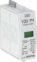 OBO Bettermann 5099708 V20-C 0-500PV Overspanningsafleider 20 kA 1 stuk(s) - thumbnail