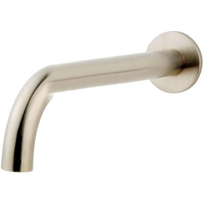 Wiesbaden Baduitloop - Rond - 25cm - 1/2inch - Geborsteld Staal