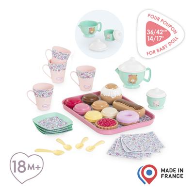 Babyaccessoires - COROLLE - My Tea and Snack Dinette - 30 accessoires - vanaf 18 maanden