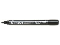 Permanente markeerstift Pilot Sca-100 Zwart (12 Stuks) - thumbnail
