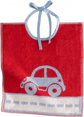 De Witte Lietaer slabbetje Ride 32 x 40 cm katoen