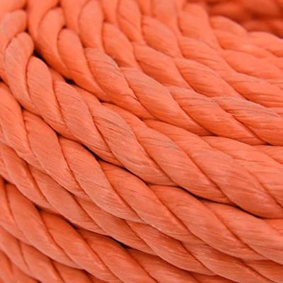 Werktouw 20 mm 50 m polypropeen oranje - thumbnail