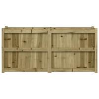 VidaXL Plantenbak 150x50x70 cm geïmpregneerd grenenhout - thumbnail
