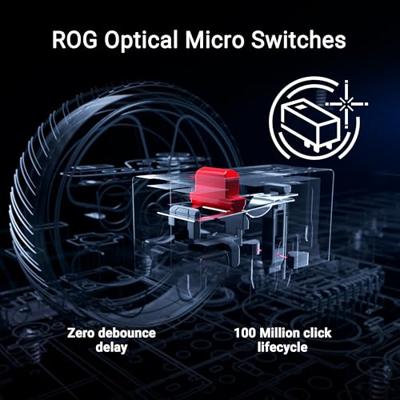 Muis Asus ROG Keris II Ace Zwart - thumbnail