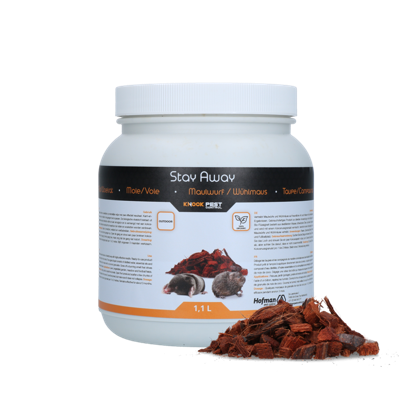 Knock Pest Stay Away Mol en Woelrat 1,1 l