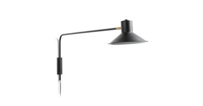 Kave Home Wandlamp 'Aria' XL, kleur Zwart