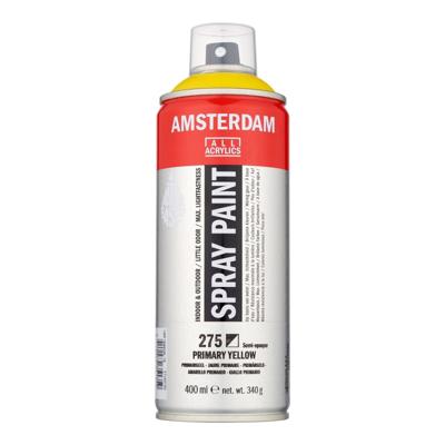 Amsterdam All Acrylics Amsterdam • spray paint primairgeel 275 400ml