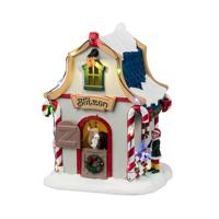 Lemax blitzen&apos;s den verlicht kerstdorp tafereel Santa&apos;s Wonderland 2024 - thumbnail