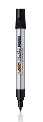 Bic markeerstift Marking Pro, ronde punt, zwart