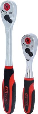 KS Tools 935.0002 935.0002 Omschakelratelset 1/4, 1/2