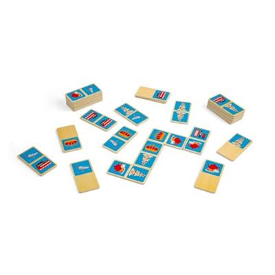 Bigjigs houten londen dominospel, 28dlg. Bigjigs houten londen dominospel, 28dlg.
