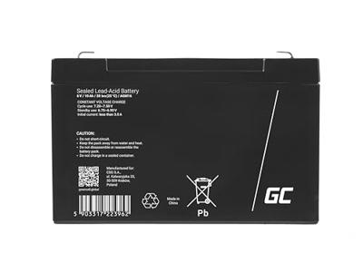 Green Cell AGM16 UPS-accu Sealed Lead Acid (VRLA) 6 V 10 Ah Green Cell AGM16 UPS-accu Sealed Lead Acid (VRLA) 6 V 10 Ah
