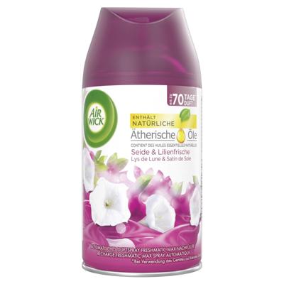 Airwick Freshmatic Luchtverfrisser navul Seide&lily 250ML