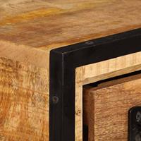 Tv-meubel met lades 120x30x40 cm massief mangohout - thumbnail
