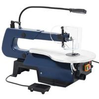 Figuurzaagmachine elektrisch met voetpedaal en LED-lampje 125 W - thumbnail