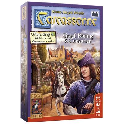 999Games carcassonne graaf, koning en consorten bordspel