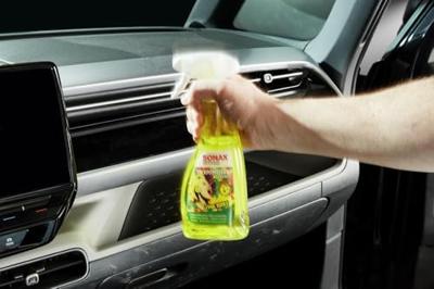 SONAX kunststof onderhoudsmiddel "cockpitpfleger matteffect" cockpit care 500 ml lemon rocks