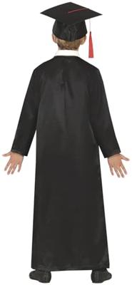 Geslaagd Gewaad Kind zwart/rood