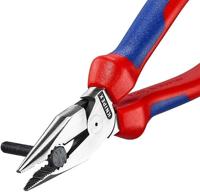 Knipex Spitse kombitang | Meer-componentengrepen | Zwart geatramenteerd | Lengte 185 mm - 08 22 185 SB - thumbnail