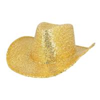 Hoed Rodeo Party goud - thumbnail
