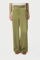 Neo Noir Broek Emmett H.Sateen | Sage Green - thumbnail