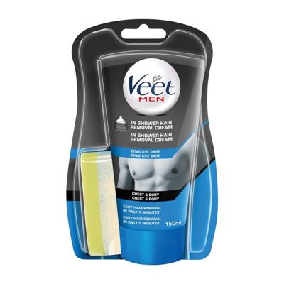 Veet Ontharingscrème Man Gevoelige Huid In Shower