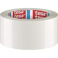 Tesa pvc verpakkingstape Tesapack 4124 wit 50mmx66mtr - thumbnail