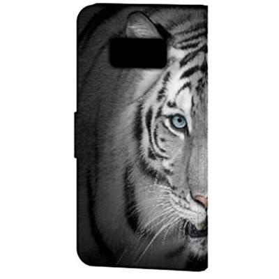 Samsung Galaxy S8 | Telefoonhoesje | Met pasjeshouder | Tijger