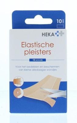 Heka Elastische pleister 10 x 6cm 10 Stuks
