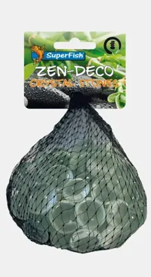 Superfish Zen Crystal Stones 300g - Witte Aquarium Stenen voor Harmonie en Rust