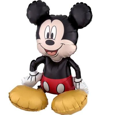 Folieballon Mickey Mouse Zittend 45cm