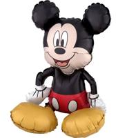 Folieballon Mickey Mouse Zittend 45cm - thumbnail