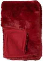 Dutch Decor plaid zinzi 140x180cm merlot - thumbnail