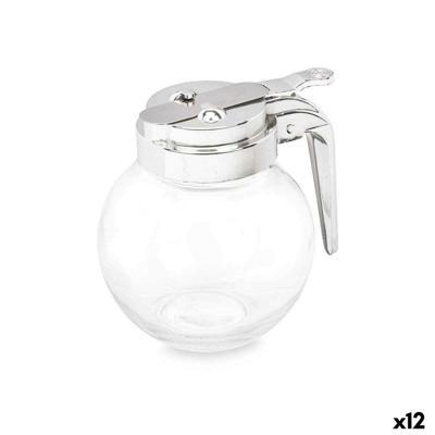 Flesje Vivalto Transparant Metaal Glas Plastic 260 ml 10,3 x 10 x 9 cm (12 Stuks)