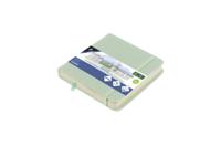 Kangaro Schetsboek - Mint - Hardcover - 80 vellen - 140g - Roomwit Papier met Elastiek en Lint - thumbnail