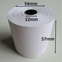 Thermorol 57x54x12 mm wit BPA-vrij - 130 stuks - thumbnail