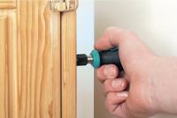 Wolfcraft handschroevendraaier | met bitopname | kort | 76 mm | 1 stuk - 1239000 - thumbnail