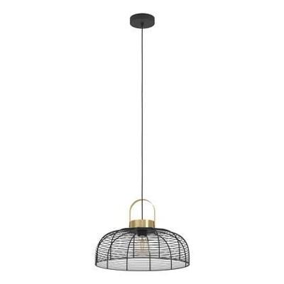 Eglo DraadlampRoundham Ø 45cm - zwart met goud - 43964