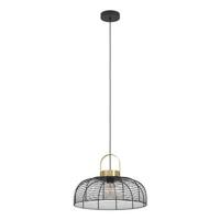 Eglo DraadlampRoundham Ø 45cm - zwart met goud - 43964 - thumbnail