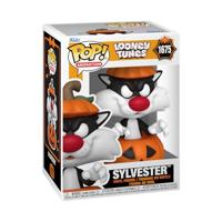 Looney Tunes Halloween Funko Pop Vinyl: Sylvester with Pumpkin - thumbnail