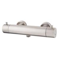 Wiesbaden Douchethermostaat Cool Touch Geborsteld Staal RVS - thumbnail