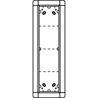 Ritto by Schneider 1881420 Accessoires voor deurintercom Zilver