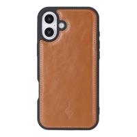 NorthLife iPhone 16 Plus - Leren Afneembare 2-in-1 bookcase telefoonhoes - Cognac - thumbnail