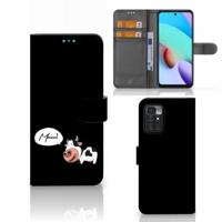 Xiaomi Redmi 10 Leuk Hoesje Cow - thumbnail