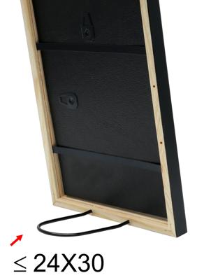 Deknudt S41JL2_29,7X42,0 Wissellijst Papierformaat: DIN A3 (b x h x d) 311 x 434 x 14 mm Zwart