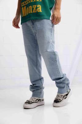 Fearless Blood Straight Jeans Heren Lichtblauw - Maat 29 - Kleur: Lichtblauw | Soccerfanshop Fearless Blood Straight Jeans Heren Lichtblauw - Maat 29 - Kleur: Lichtblauw | Soccerfanshop