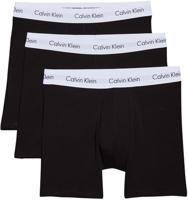 Calvin Klein 3-Pack Heren Boxershorts - Boxer Brief Black - Katoenen mannen boxers - Lange pijpjes - Calvin Klein underwear - thumbnail