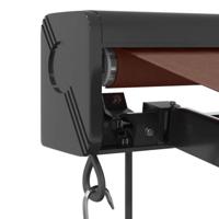 Luifel automatisch uittrekbaar 350x250 cm bruin - thumbnail