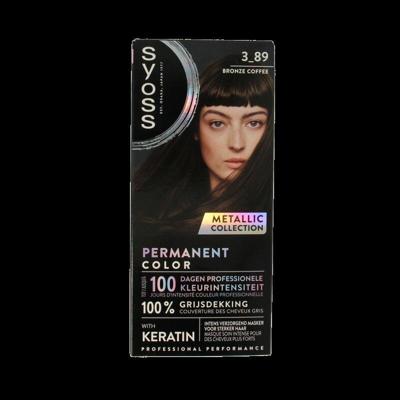 Syoss Metallics 3-89 bronze coffee 1 Set Syoss Metallics 3-89 bronze coffee 1 Set