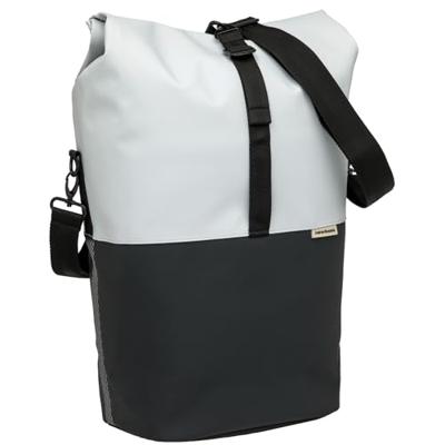 Burgers - New Looxs Tas new looxs nyborg single lichtgrijs/zwart | 17l